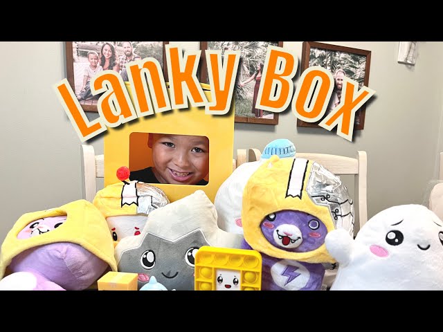 Kids Lanky Box Giant Mystery Box Toy Unboxing! Surprise Toys! Toy Review!  @LankyBox