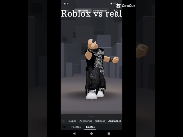 Roblox vs real #roblox #real #curta