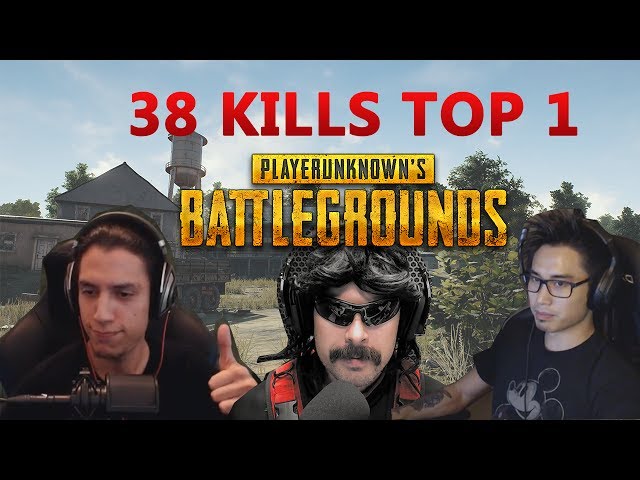 PUBG Highlights Top 1 -  38 Kills Squad Grimmmz Anthony Drdisrespect - PLAYERUNKNOWN'S BATTLEGROUNDS