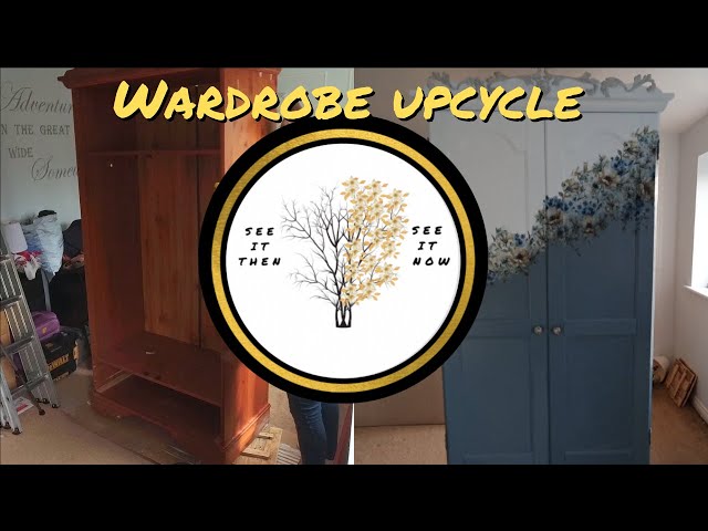 More upcycled furniture for the guest bedroom | Wardrobe Makeover