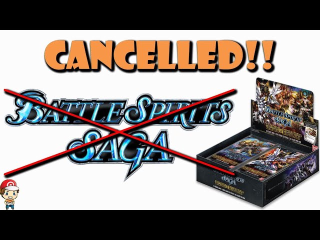 Battle Spirits Saga (TCG) Cancelled!