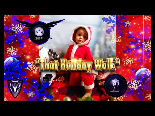 THAT HOLIDAY WALK - DJANARCHY® ft. FEONIX® (Official Visualizer Open Mic) Live Performance 8K Ultra