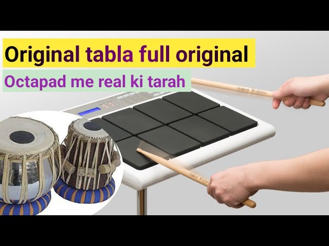 Spd 20 Original Tabla P | Octapad New Patch | देखते रह जाओगे | Roland Spd 20 | Amarjeet Aryan