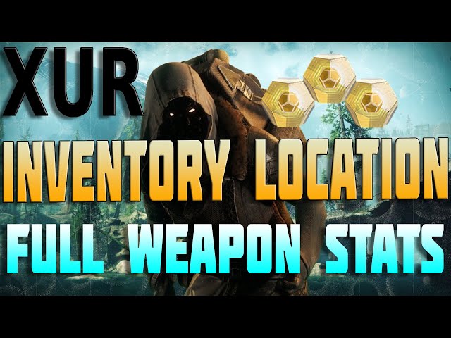 Destiny 2 Where is XUR | What is XUR Selling | XUR Location And Inventory | This Week 26-May-2023