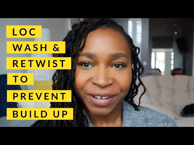 Loc Wash & Retwist to Avoid Buildup | Yoga by Biola