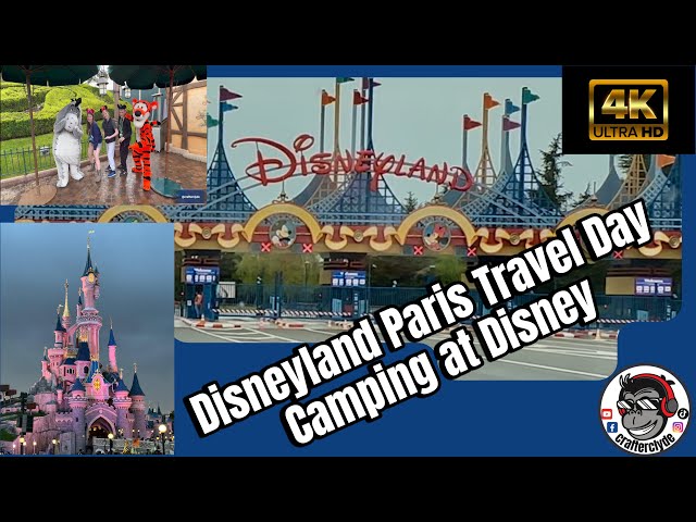 Camping at Disneyland Paris in a Campervan - Full site details- UK to Paris Travel