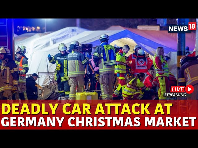 Germany Christmas Market Attack Live | Driver Rams Christmas Market In Germany | Germany News | N18G