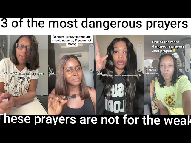 3 Dangerous prayers that will hurt you to the core.