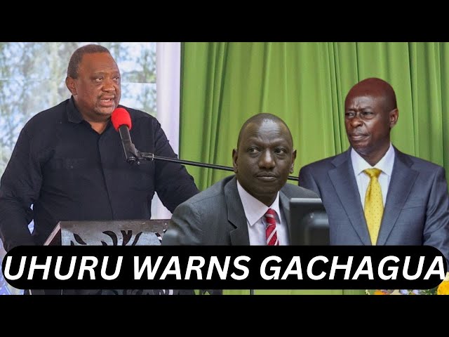 I wont support you stupid political fights! Uhuru Kenyatta calls out for Nairobi peace-Ruto-Gachagua