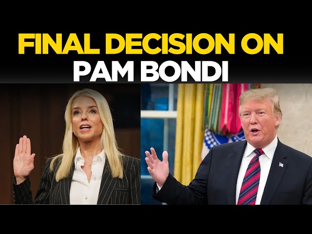 PAM Bondi Confirmation Vote LIVE | Senate Tees Up Final Vote On Pam Bondi AG Nomination | Trump