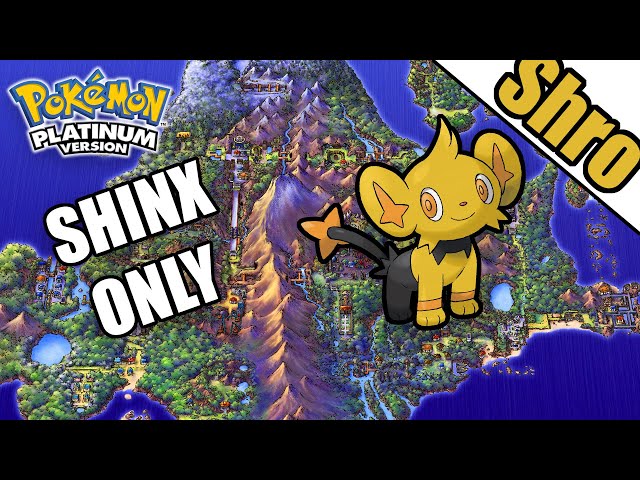 Can You Beat Pokemon Platinum With Only a Shinx? - Pokemon Challenge!