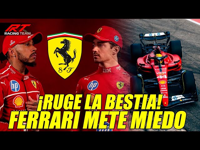 🚨 ¡BOOM! Súbele... RUGE la BESTIA del SF-25 🔊 SÁLVESE QUIÉN PUEDA, FERRARI METE MIEDO 😱 F1