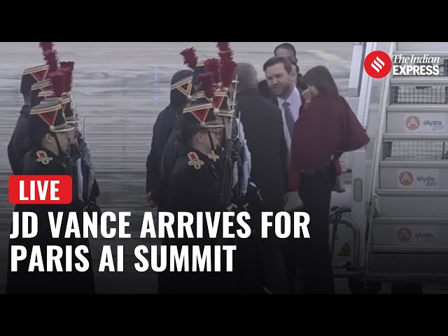 LIVE | US Vice President JD Vance Touches Down in Paris for AI Summit