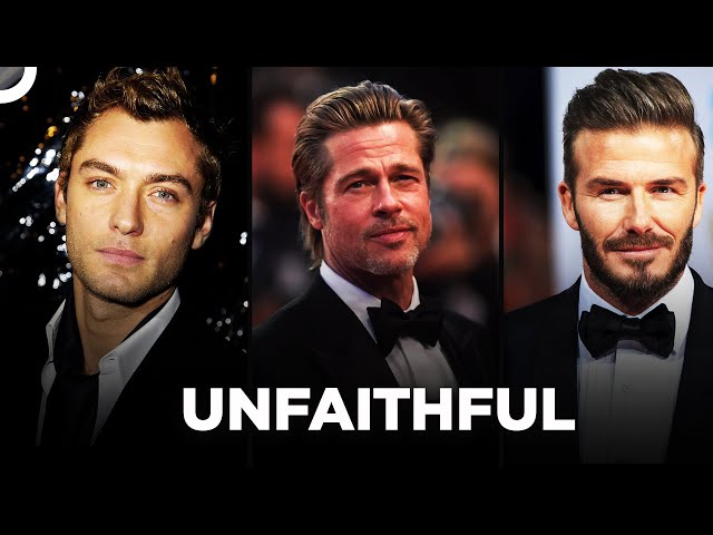 Biggest Celebrity Cheating Scandal! | David Beckham - Brad Pitt - Jude Law