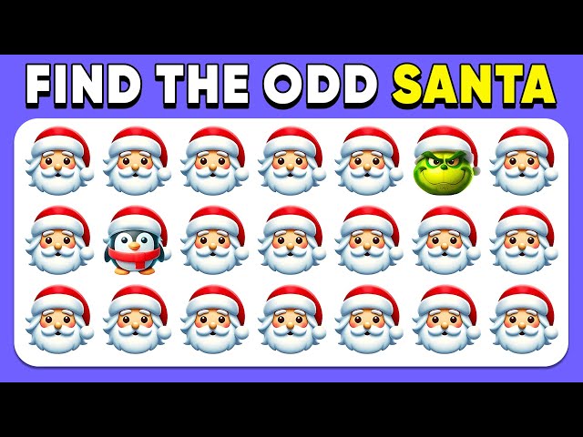 Find the ODD One Out 🎄🎅 Christmas Edition 🎁⛄️