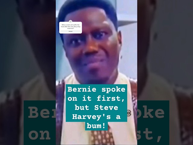 outrage proof Steve Harvey stole jokes from Katt Williams Bernie Mac