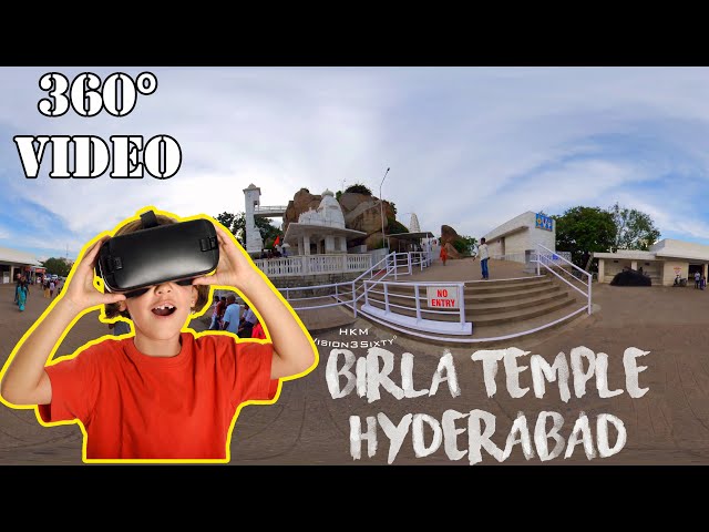 360°Video of Birla Temple Hyderabad (Use VR Box)