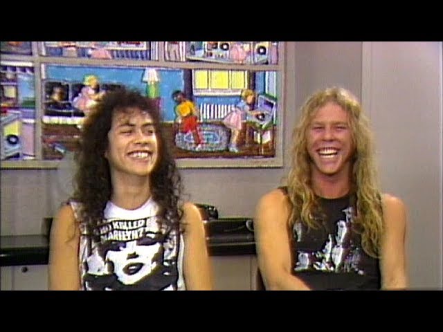 Metallica - MTV News Interviews (1986) [ReMaster Of Puppets DVD]