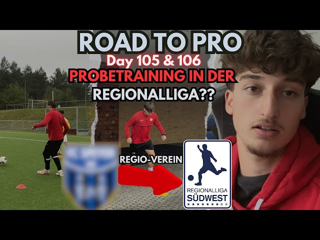 SO GEHT ES WEITER! PROBETRAINING BEI REGIO MANNSCHAFT? ROAD TO PRO #22 | TAG 105 & 106 Julian Pelger