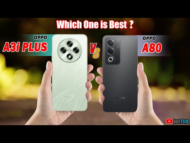 STOP Wasting Your Money on the WRONG Phone! Oppo A3i Plus Vs Oppo A80 5G