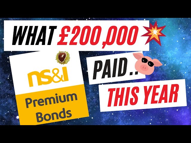 What £200,000 In Premium Bonds Earned This Year