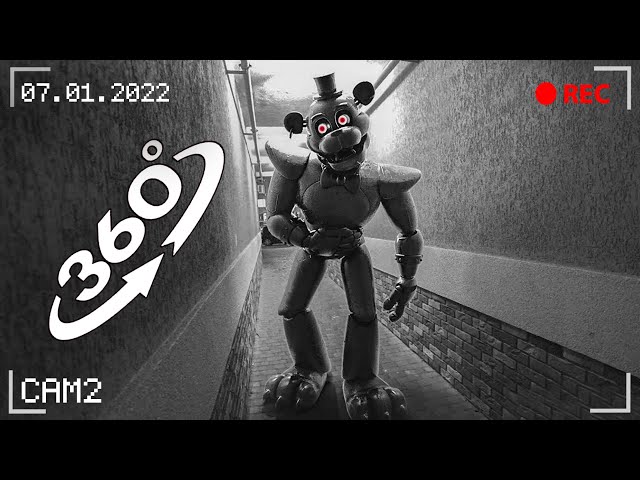 VR 360° Freddy in real life Animatronic / SOS! / 360 video horror