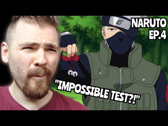 KAKASHI IS HERE??!! | NARUTO - EPISODE 4 | REACTION