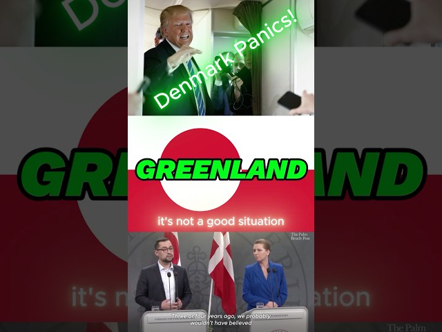 Trump EYES Greenland | Denmark PANICS