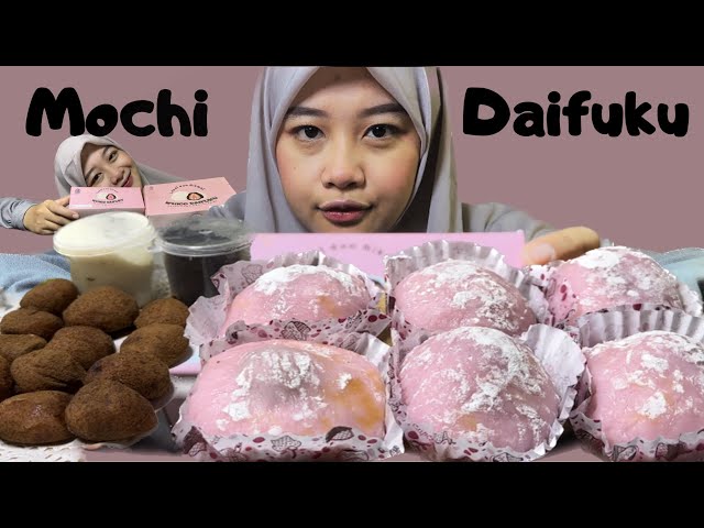 Mochi daifuku strawberry bairan redbean dan matcha dan mochi bites mocha