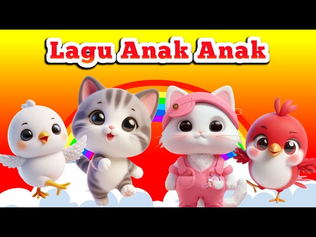 LAGU ANAK ANAK - CIT CIT CUIT - ANAK KUCING MEONG MEONG - CICAK CICAK DI DINDING / NINE KIDS