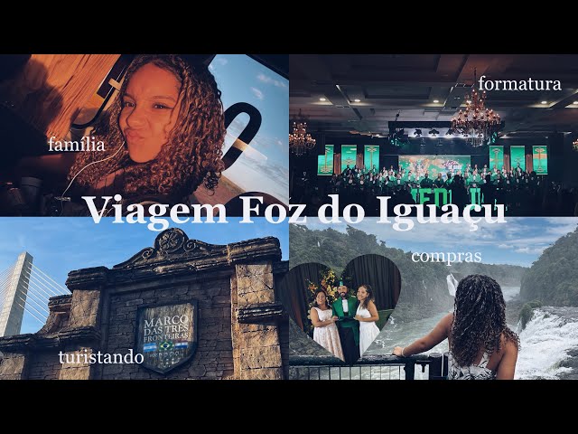 Vlog de viagem - foz do iguaçu (com minha família)🎞️