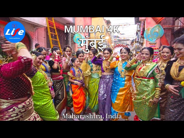 MUMBAI Versova Koliwada, Narali Purnima Festival 2024 | India Walking Tour 4K HDR