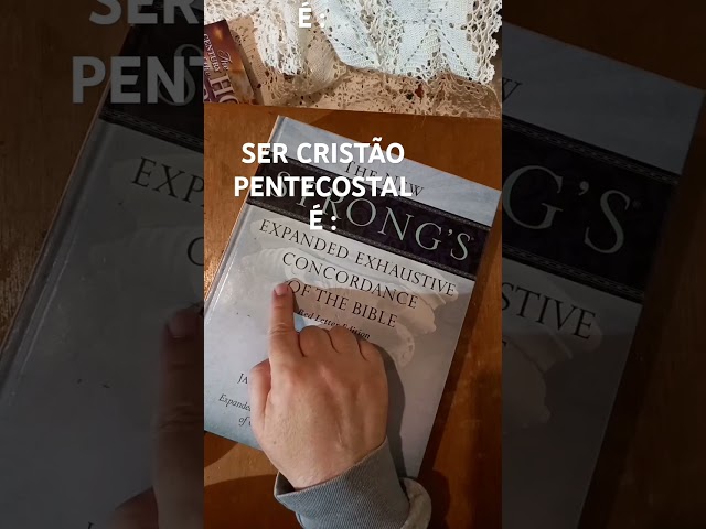 SER CRISTÃO PENTECOSTAL