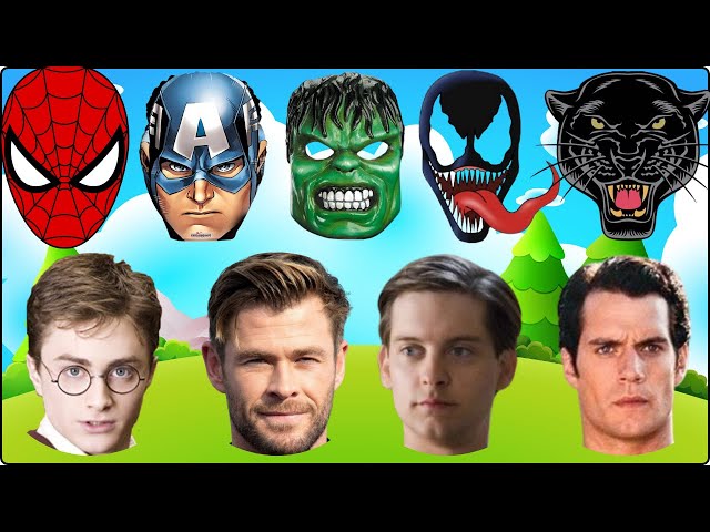 Tebak Gambar Superhero Terbaik | Avengers, Harry potter, Spider-Man, Thor man, Super Man! | Part 7