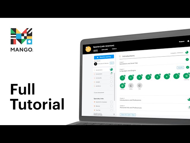 Full Tutorial | Mango Languages