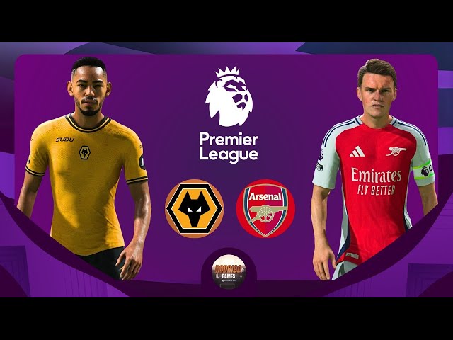 Wolverhampton X Arsenal - Premier League | 4K | PS5™