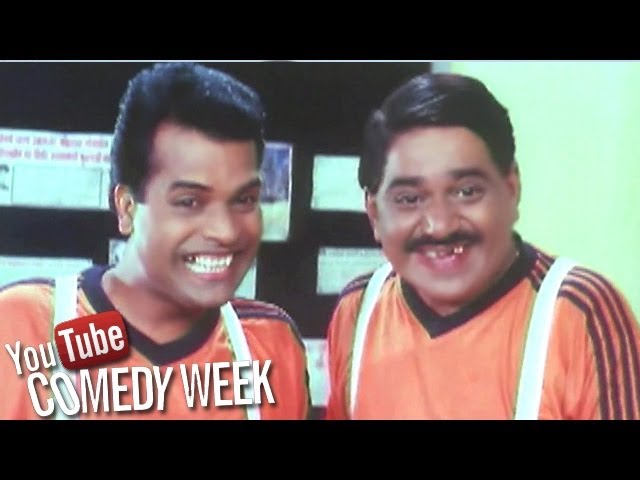 Laxmikant Berde and Bharat Jadhav Comedy Scenes - Khatarnak, Jukebox - 1, Comedy Week