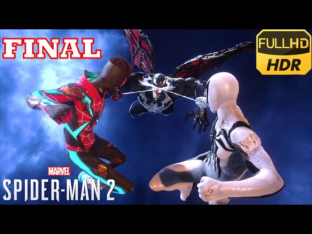 Spider-man 2 PS5 | FINAL | Gameplay Sin Comentarios | Español Latino | Full HD 60 fps HDR