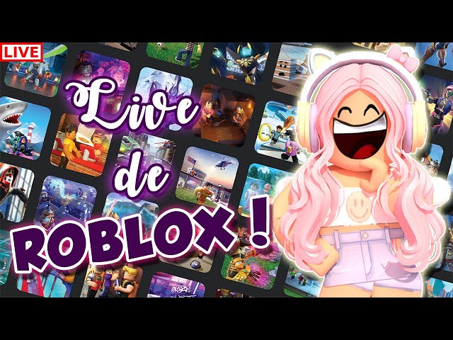 JOGANDO COM OS INSCRITOS! LIVE DE ROBLOX!🔥