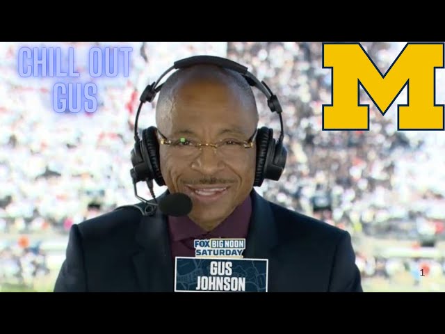 Gus Johnson none too pleased with how Michigan reacted to huge win over Ohio State