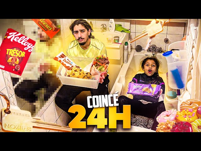 24H DANS LA SALLE DE BAIN ! ( On est coincé )