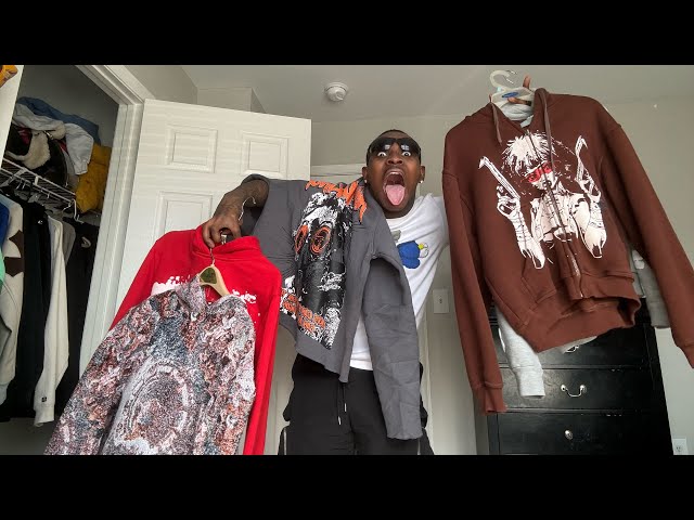 INSANE $5000 HOODIE COLLECTION.. 😳Best Secret Places To Get Your Hoodies!!!