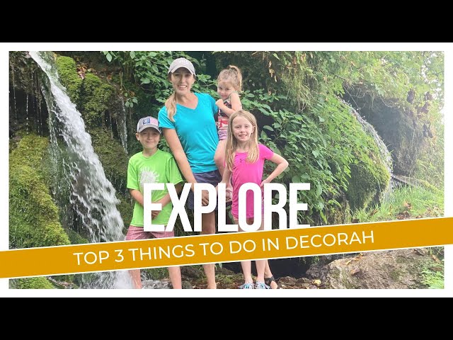 Top 3 Places to Visit while in Decorah- Malanaphy Spring, Dunning Spring, Siewers Spring, Upper Iowa