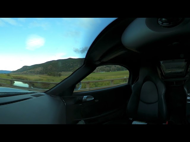 Day 3   Early Morning Hwy 97 to Kamloops - 360 video