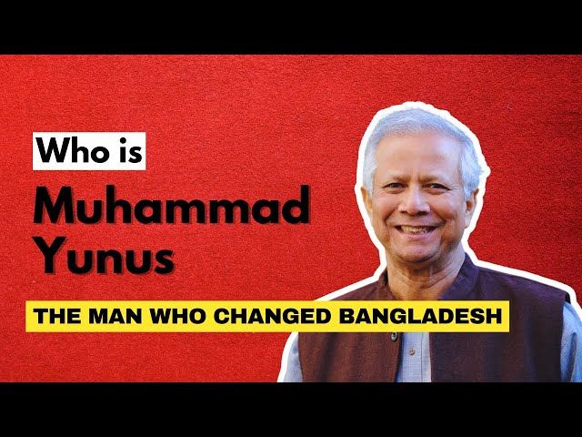 The New Prime minister of Bangladesh | Father of Microfinance and Self Help Groups