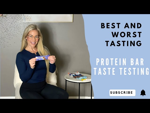 PROTEIN BAR TASTE TEST & REVIEW | WHICH BAR WILL TASTE THE BEST AND WORST?