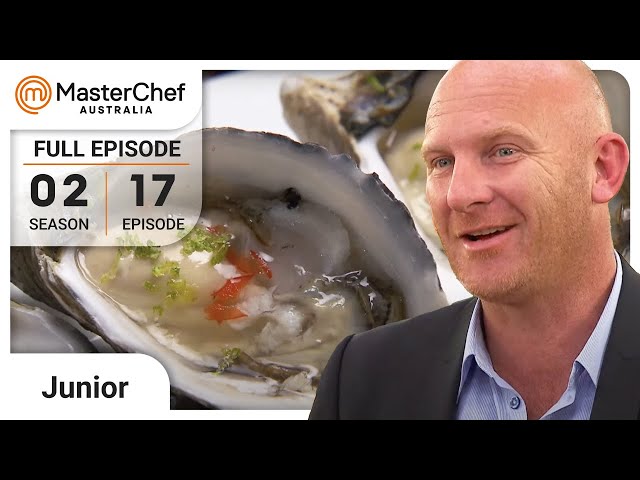 Christmas Dinner with a Sweet Twist! | MasterChef Australia Junior | S02 E17