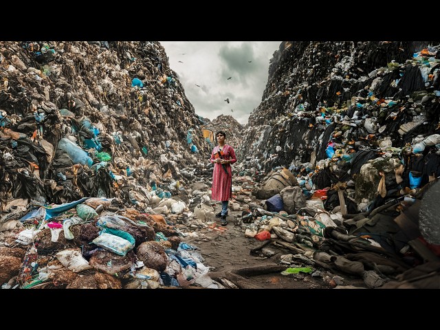 Inside India’s TALLEST waste dump! (we were beaten 😨)