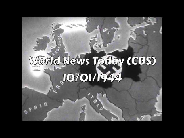 WW2 Radio News: 1944 (Part 4)