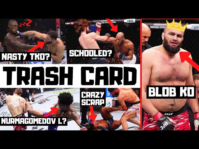 UFC Saudi Arabia Event Recap Adesanya vs Imavov Full Card Reaction & Breakdown